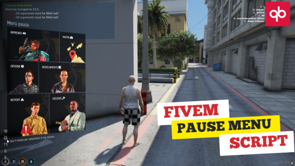 Fivem Pause Menu Script