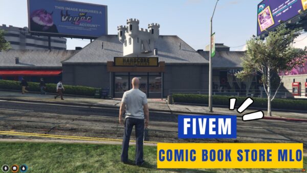 Fivem Comic Book Store MLO