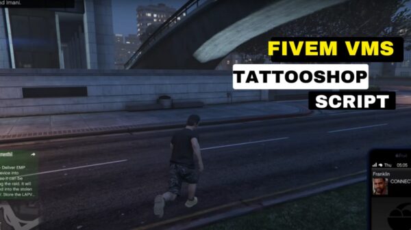 Fivem VMS Tattooshop Script