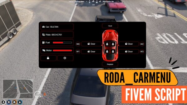 Roda_CarMenu Fivem Script