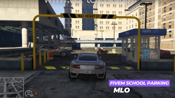 Fivem School Parking MLO