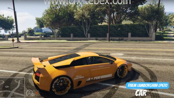 Fivem Lamborghini LP670 Car