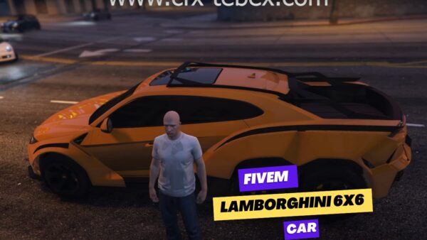 Fivem Lamborghini 6X6 Car