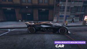 Fivem Bugatti Bolide Police Car